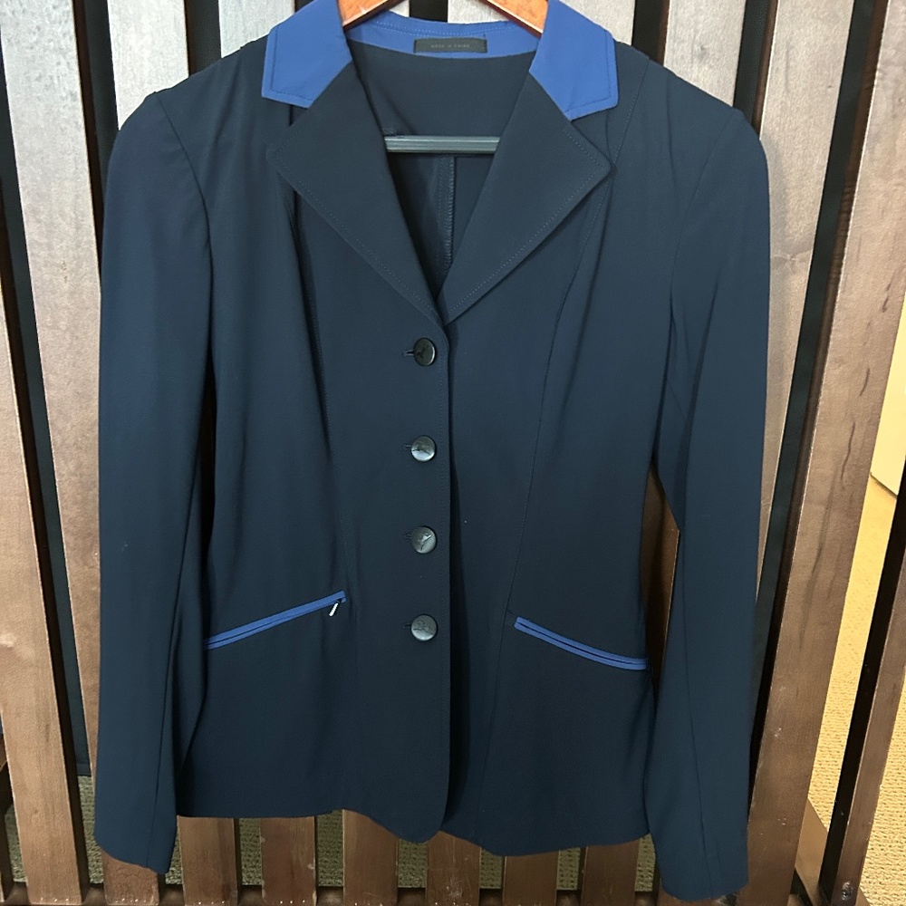 Equestrian Hunter /jumper show coat. Made in Canada